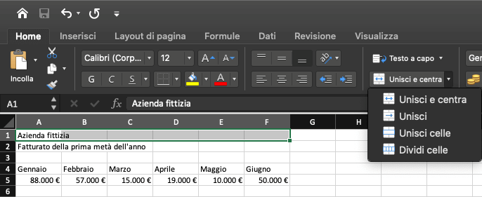 Collegare E Unire Le Celle In Excel In Pochi Semplici Passaggi Ionos