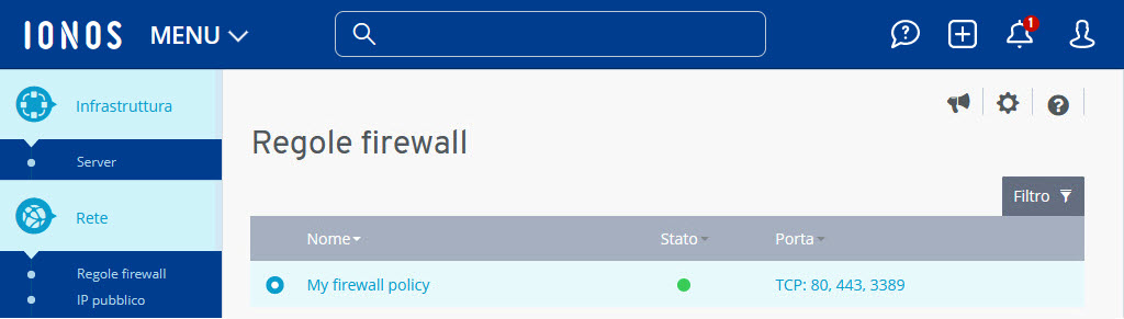 Regole firewall tns что это