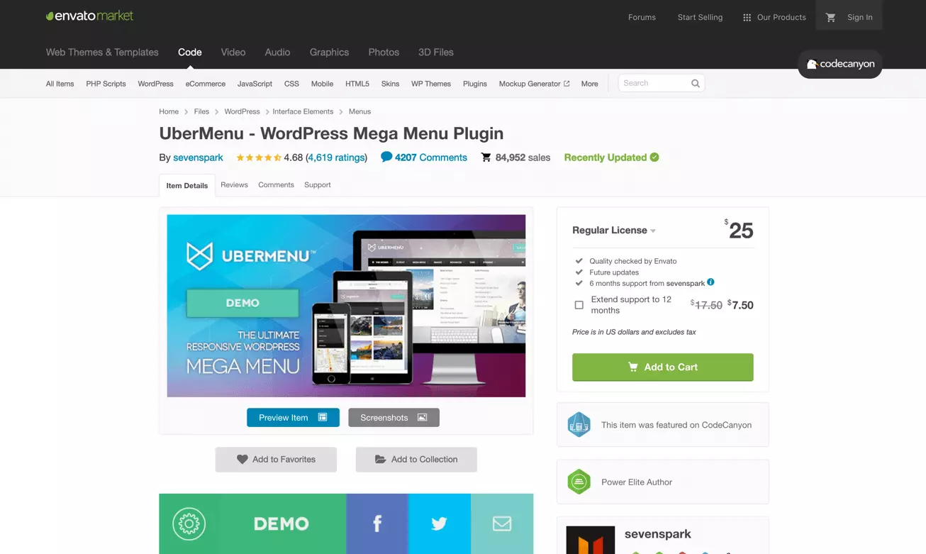 UberMenu di codecanyon