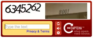 Un captcha sonoro