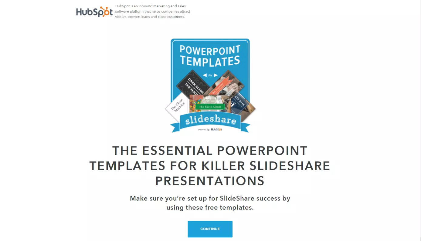 Modelli PowerPoint gratuiti di HubSpot per il download