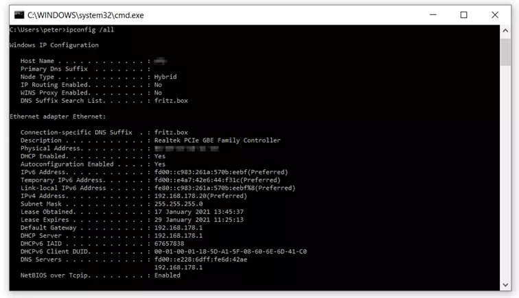 Cancellare la cache DNS