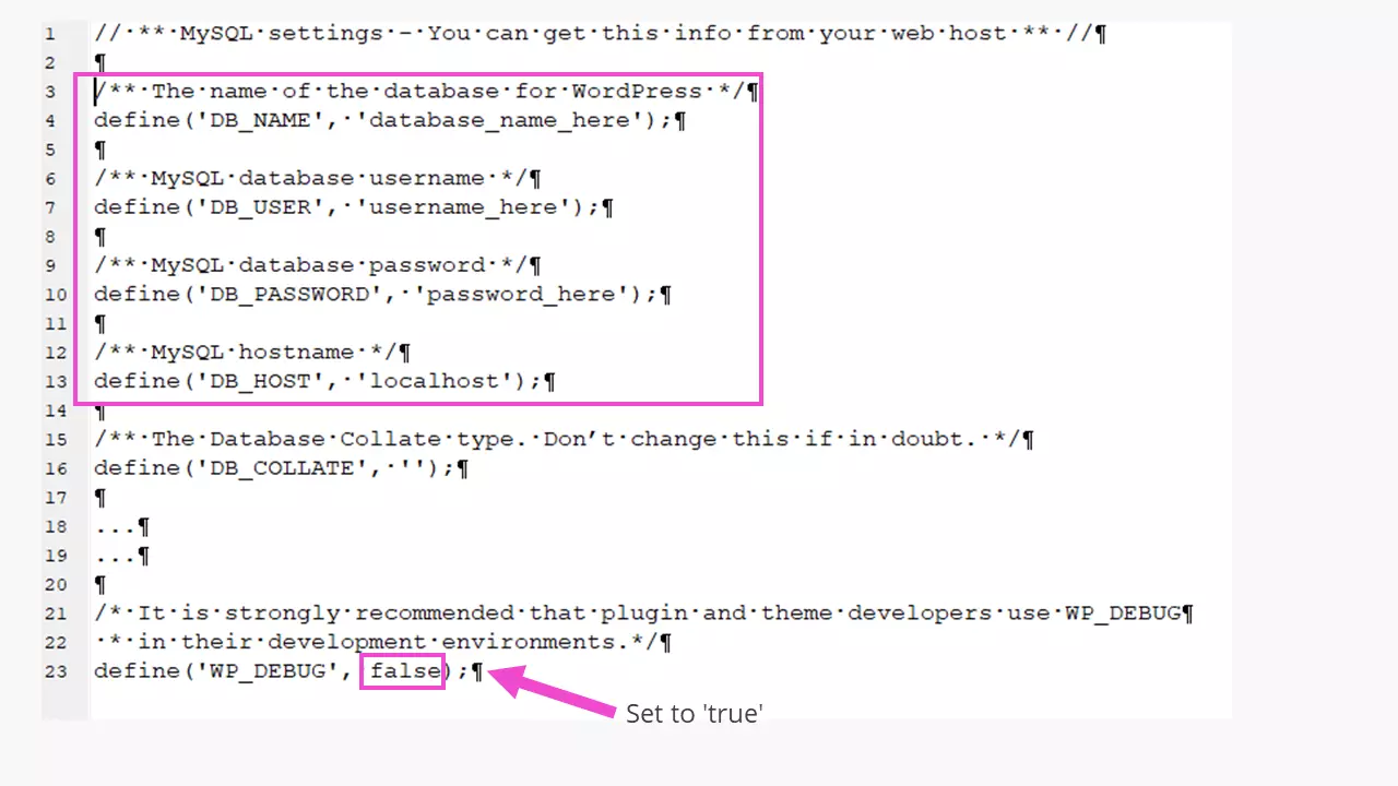 Ambiente di test WordPress: stabilire un accesso al database