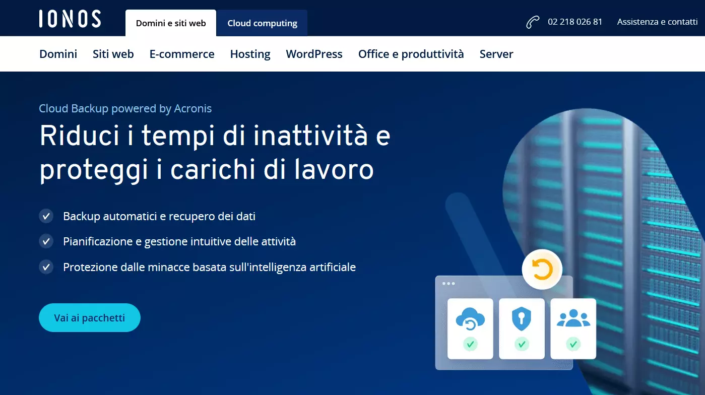 Cloud Backup di IONOS