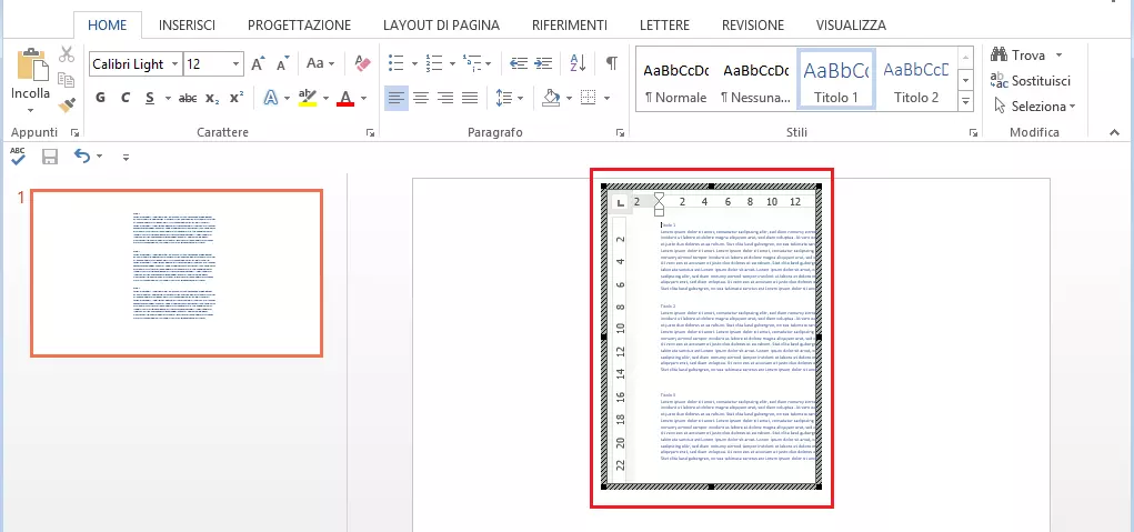 Inserire un file Word in PowerPoint: modificare l’oggetto