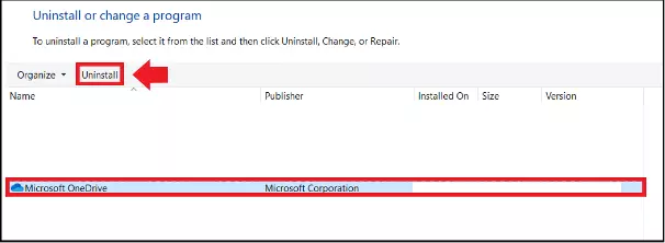 Tutti i programmi del sistema installati e visualizzati tramite il pannello di controllo di Windows