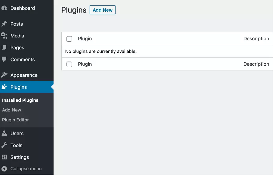 Installare un nuovo plugin per WordPress