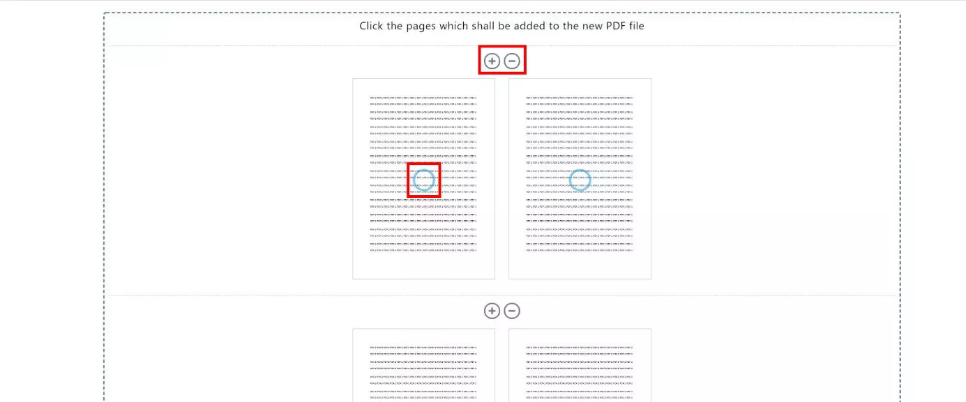 Modalità avanzata: funzione “Unire PDF” di PDF24 Tools