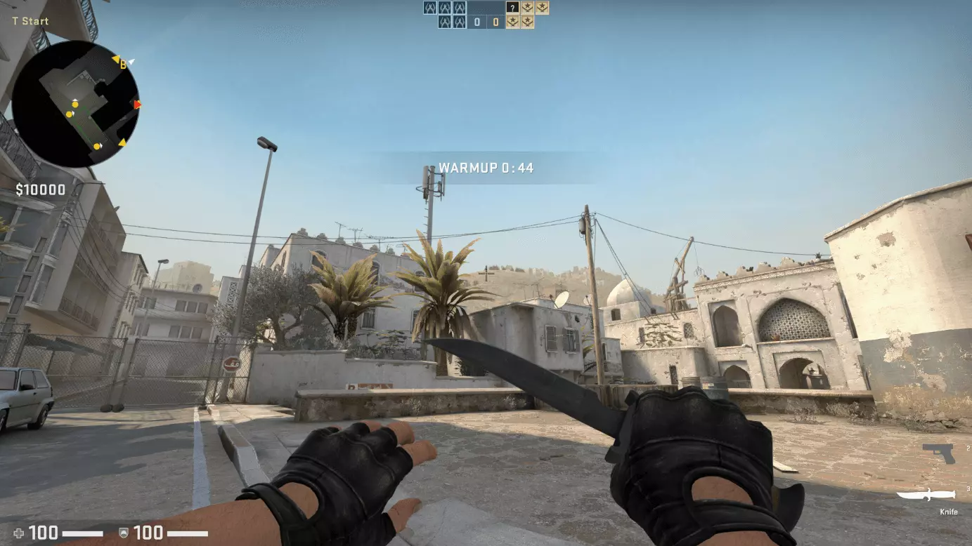 Screenshot da CS:GO: Dust 2