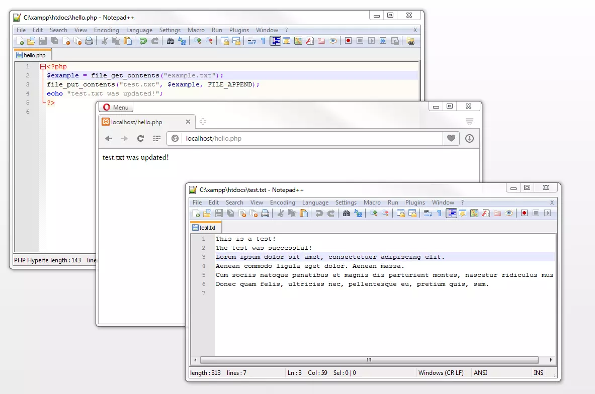 Operazioni con i file: trasferire il contenuto di un file a un altro