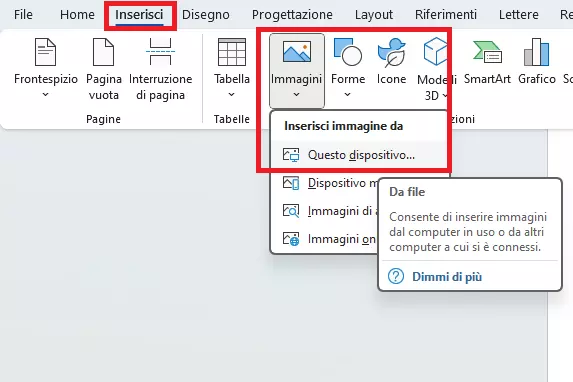 Inserire la firma su Word (come immagine)