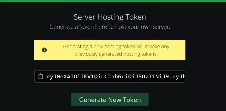 Path of Titans: creare un token per il server hosting