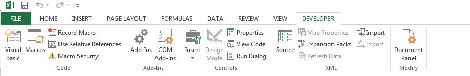 Excel Macros