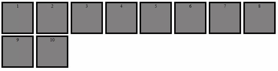 CSS Grid su uno schermo di dimensioni più ampie