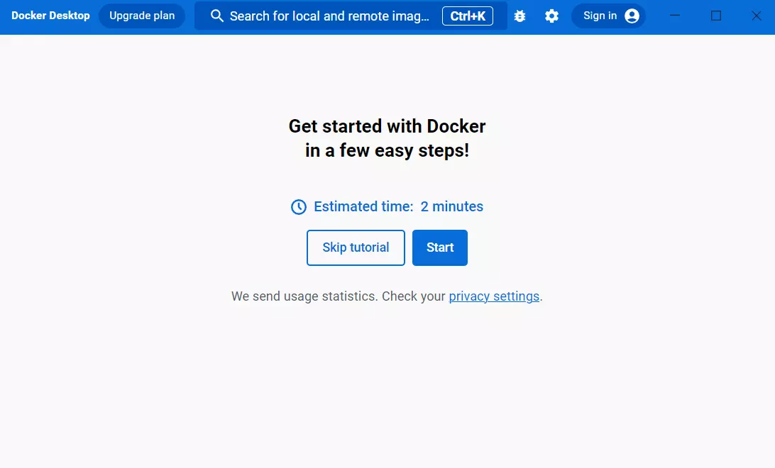 Tutorial di Docker Desktop