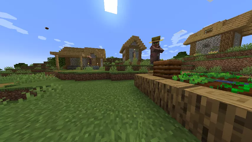 Screenshot della cittadina costiera -7783854906403730143 su Minecraft