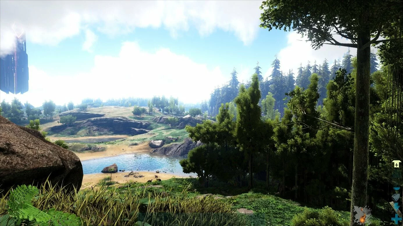 Vegetazione impressionante su ARK