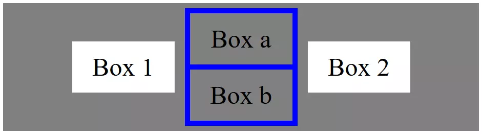 Allineamento verticale di diversi flexbox