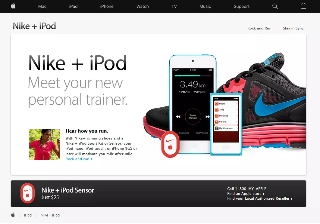 Esempio di co-branding basato sull’innovazione: Nike + iPod