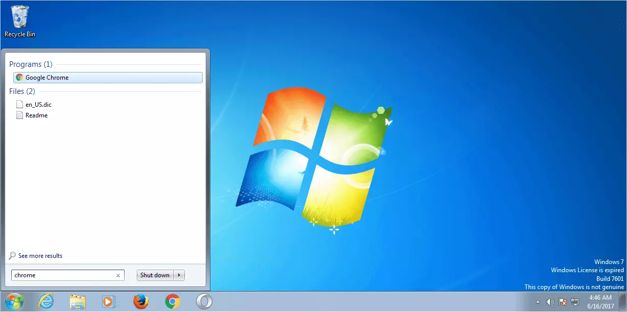 Windows 7: funzione di ricerca nel menu Start