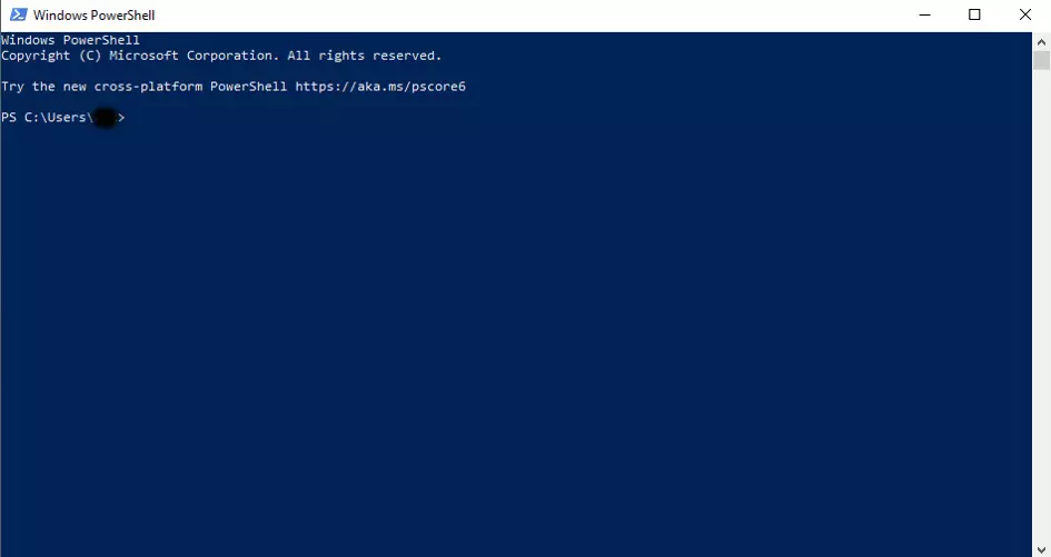 Windows Powershell