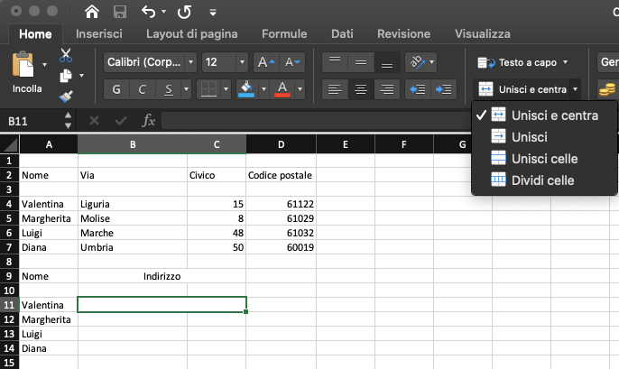 Collegare E Unire Le Celle In Excel In Pochi Semplici Passaggi Ionos